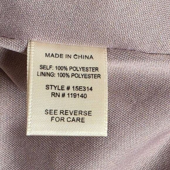 Double Zero M Mauve Cold Shoulder Boho Blouse - Picture 7 of 8